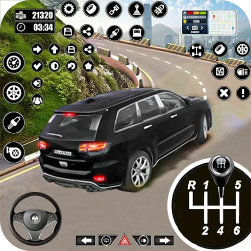 Game icon for Open World Car Games Offline by Solo Gamerz