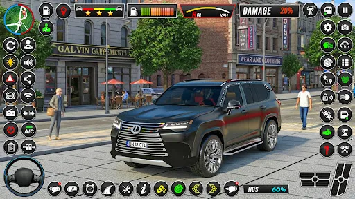 Gameplay screenshot 1 from Open World Car Games Offline - Role Playing game